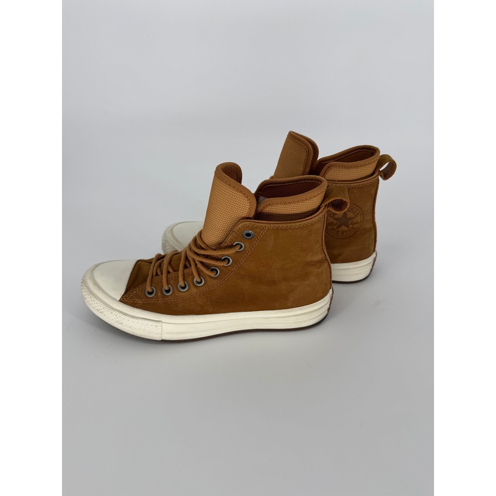 Converse Chuck Taylor All Star Leather High Top Boots Ginger Brown 157461C - Picture 11 of 15